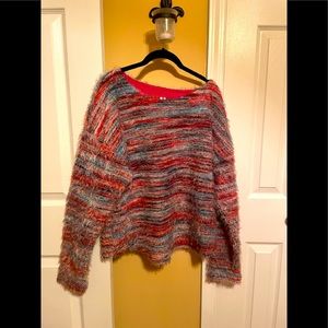 Anthropologie Eyelash Sweater -EUC - Xlarge